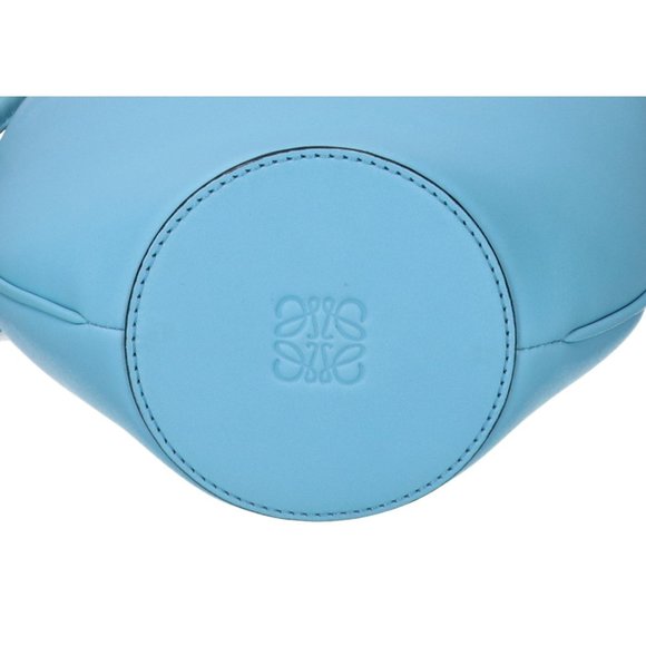 LOEWE Flamenco Cocoon Bag Handbag Light Blue Women's - Picture 5 of 10